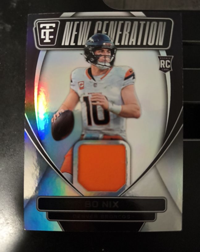 2024 Panini Totally Certified New Generation #NGJ-BNX Bo Nix — front