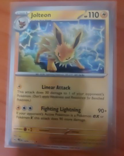 2022 Pokémon SV: Prismatic Evolutions #029 Jolteon — front