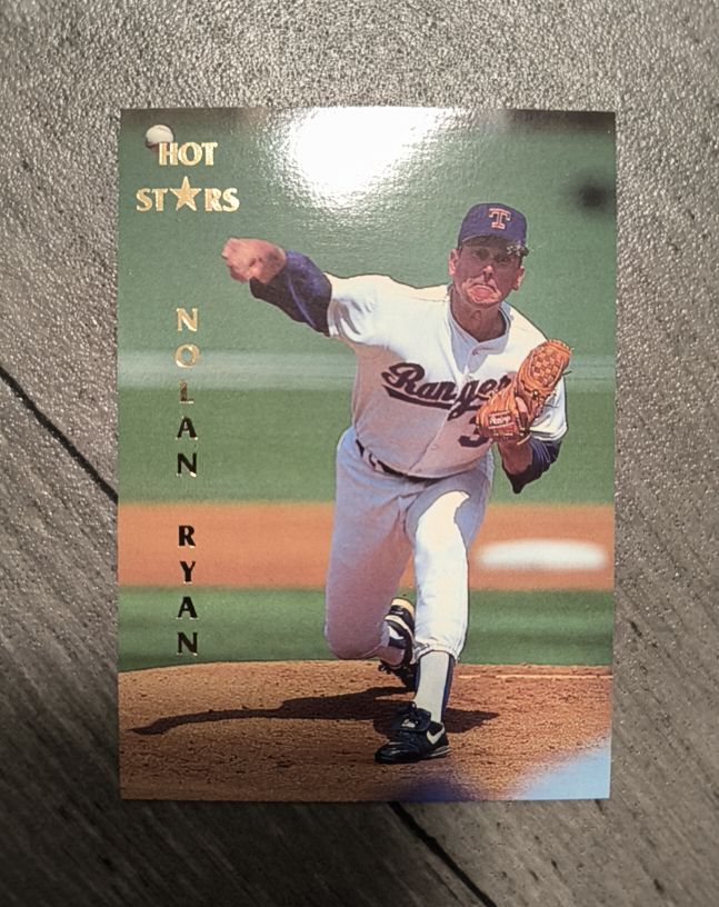 1993 Top Stars Magazine Promos #6 Nolan Ryan — front