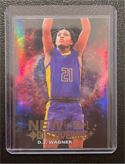 2024 SkyBox Metal Universe Champions New Discoveries #ND-13 D.J. Wagner — front