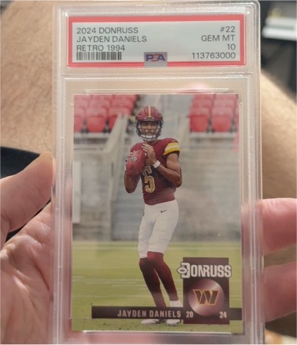 2024 Panini Donruss Retro 1994 #22 Jayden Daniels — front