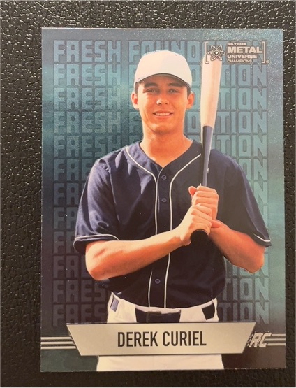 2024 SkyBox Metal Universe Champions #FF-36 Derek Curiel — front