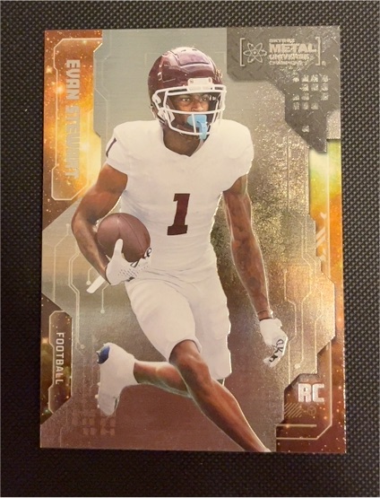 2024 SkyBox Metal Universe Champions #19 Evan Stewart — front