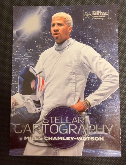 2024 SkyBox Metal Universe Champions #140 Miles Chamley-Watson — front