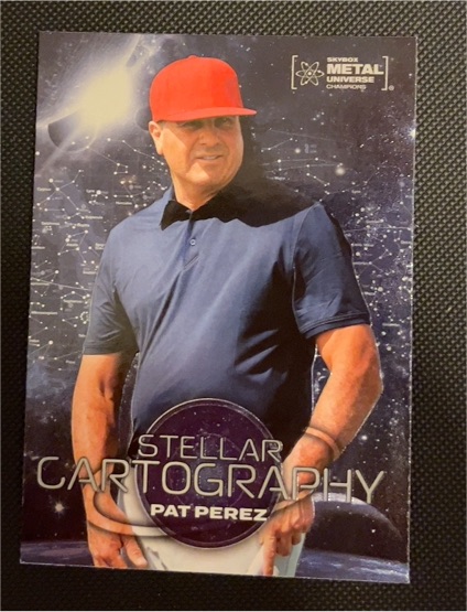 2024 Skybox Metal Universe Champions #134 Pat Perez Stellar Cartography — front