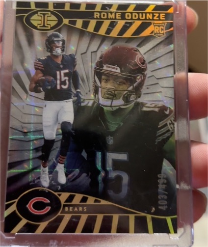 2024 Panini Illusions #14 Rome Odunze — front