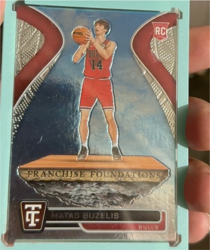 2024-25 Panini Totally Certified Franchise Foundations #23 Matas Buzelis — front