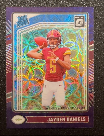 2024 Panini Donruss Optic #248 Jayden Daniels — front