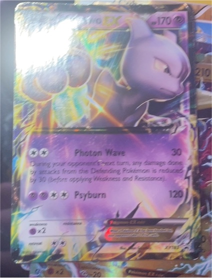 Mewtwo EX Black Star Promo XY183 — front