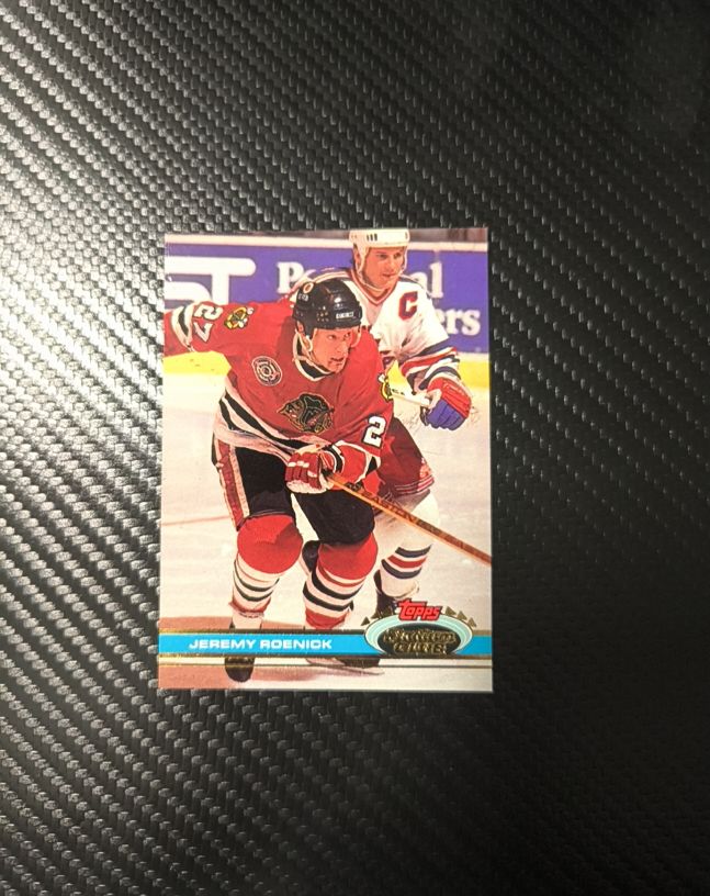 1991 Topps Stadium Club #46 Jeremy Roenick — front