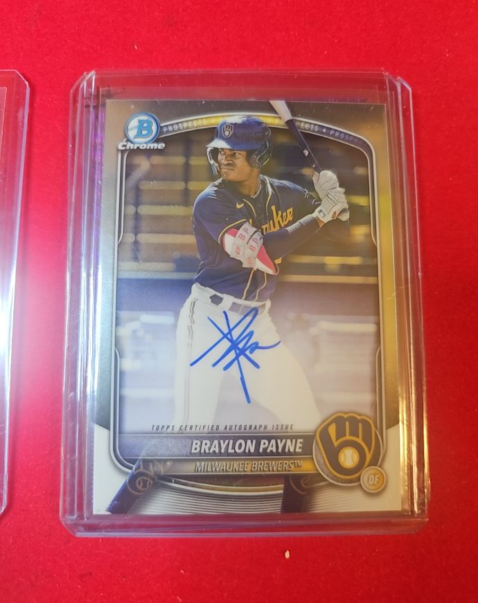 2025 Bowman Chrome #CPA-BP Braylon Payne — front