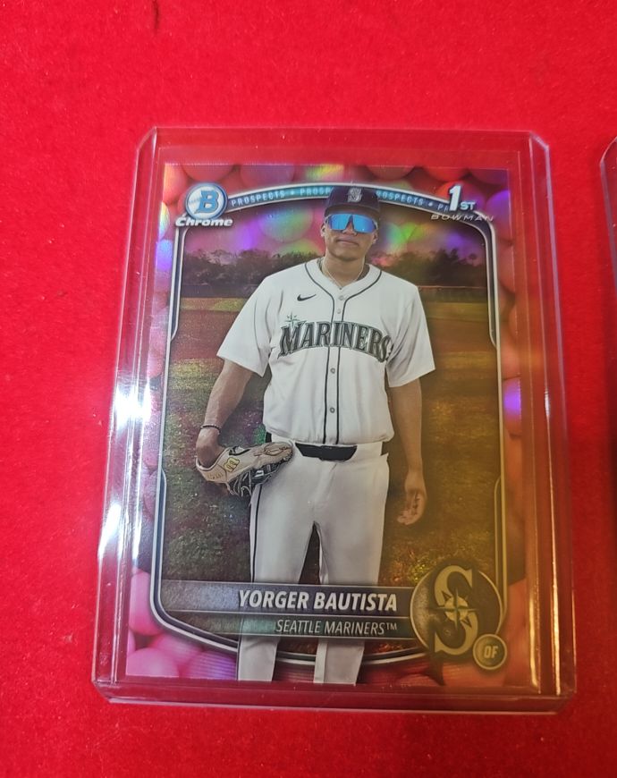 2025 Bowman Chrome #BCP-194 Yorger Bautista — front