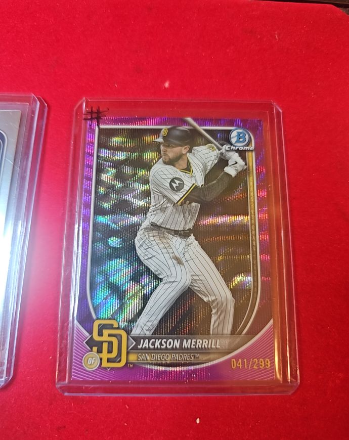 2025 Bowman Chrome #38 Jackson Merrill — front