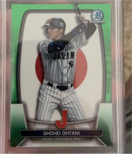 2023 Bowman Chrome WBC #WBC-46 Shohei Ohtani — front