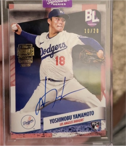 2024 Topps Big League #183 Yoshinobu Yamamoto — front