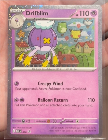 2023 Pokémon #006 Drifblim — front