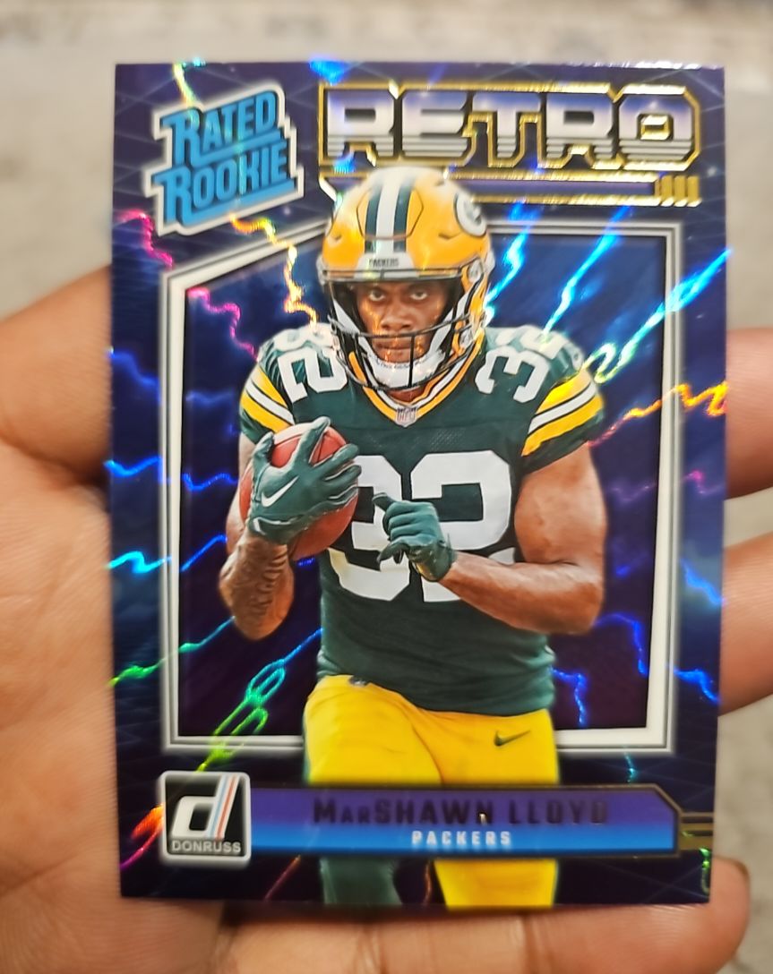 2024 Donruss Rated Rookie Retro #15 MarShawn Lloyd — front