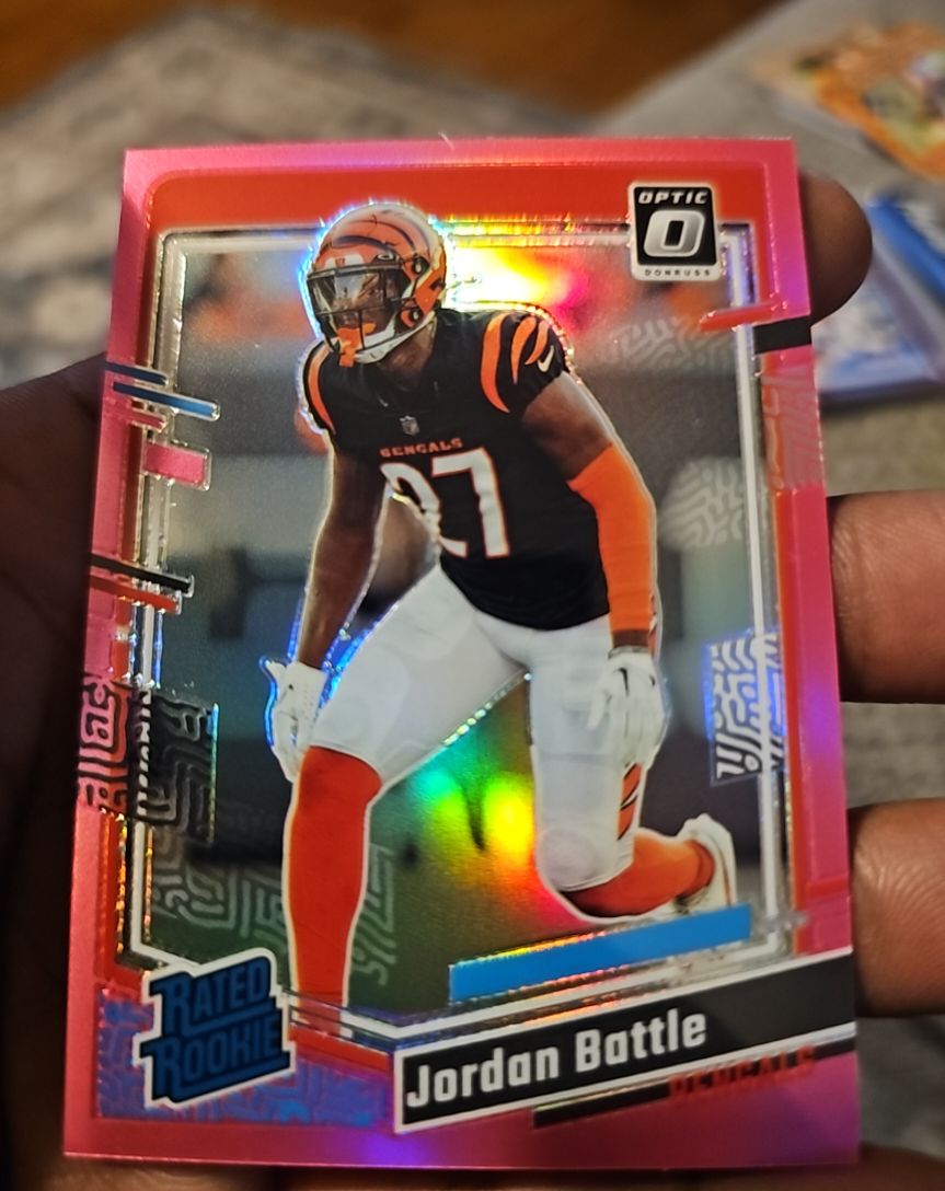 2023 Donruss Optic #221 Jordan Battle — front