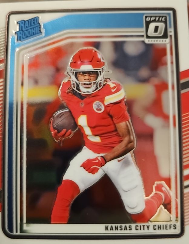 2024 Donruss Optic #300 Xavier Worthy — front