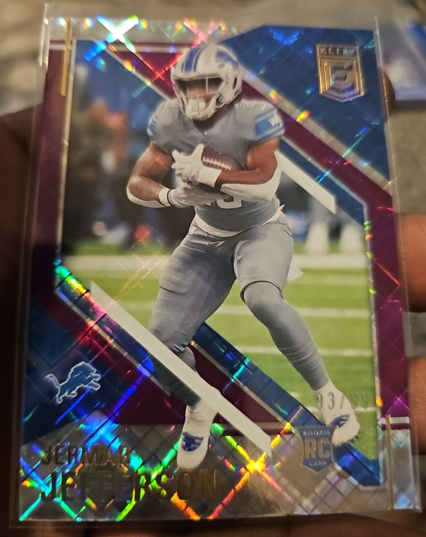 2021 Panini Chronicles Elite Update #202 Jermar Jefferson — front