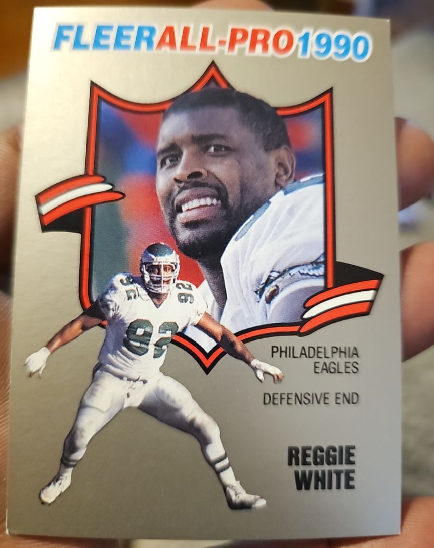 1990 Fleer All-Pro #16 Reggie White — front