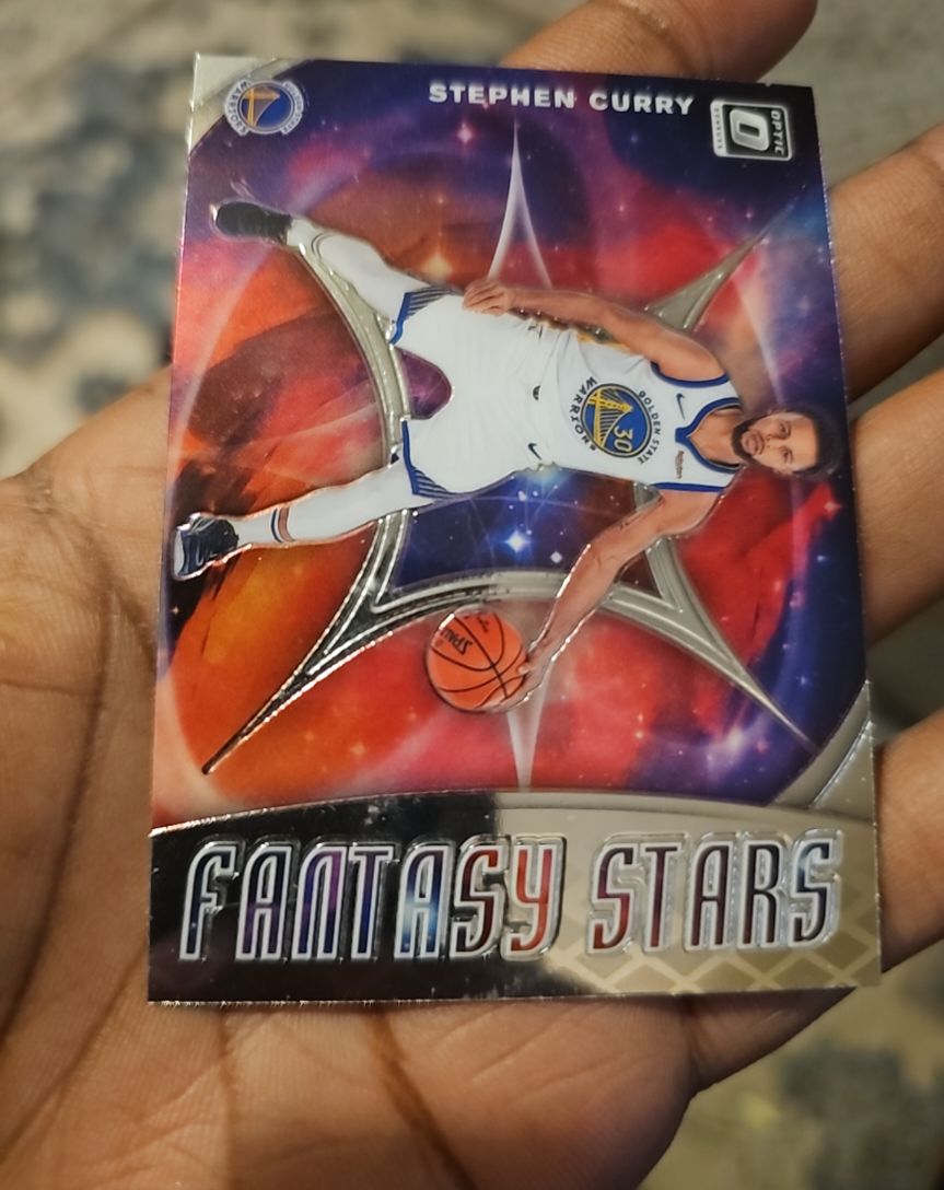 2019-20 Donruss Optic #13 Stephen Curry Fantasy Stars — front