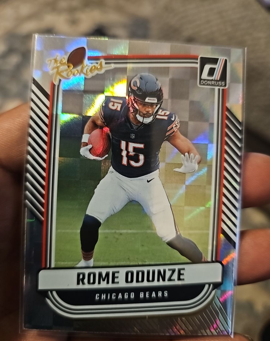 2024 Panini Donruss The Rookies #TR-3 Rome Odunze — front