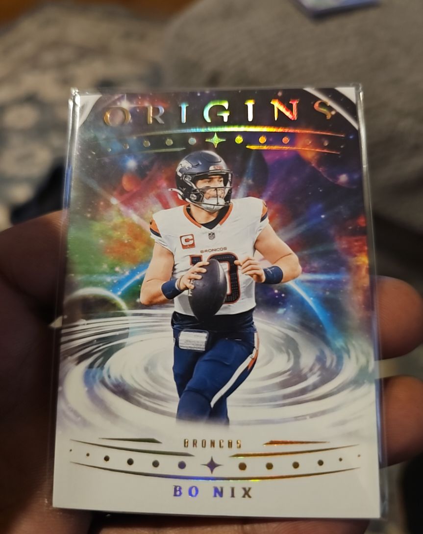 2025 Panini Origins #48 Bo Nix — front