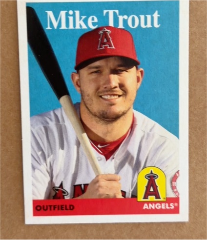 2019 Topps Archives #83 Mike Trout — front