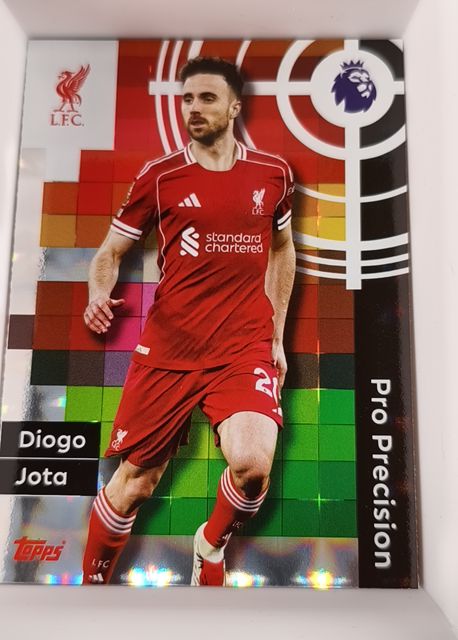 2025-26 Topps Premier League #410 Diogo Jota Pro Precision — front