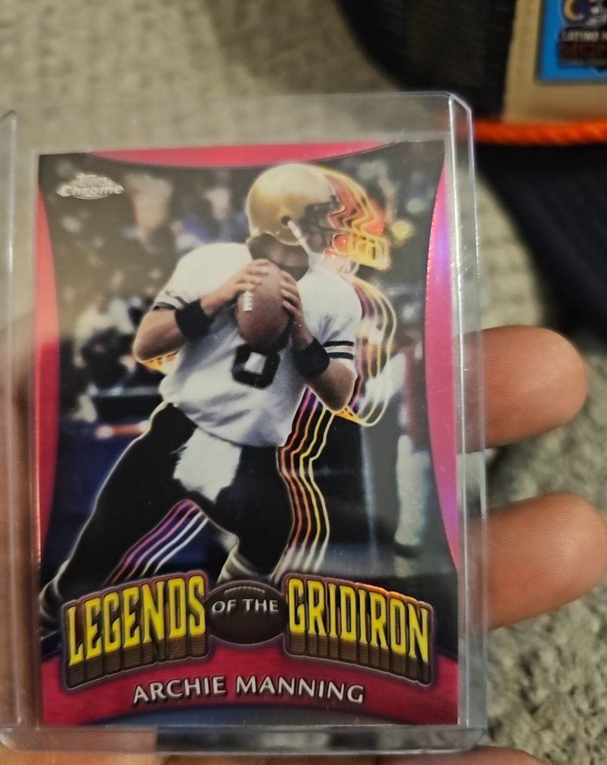 2024 Topps Chrome Legends of the Gridiron #LOG-5 Archie Manning — front