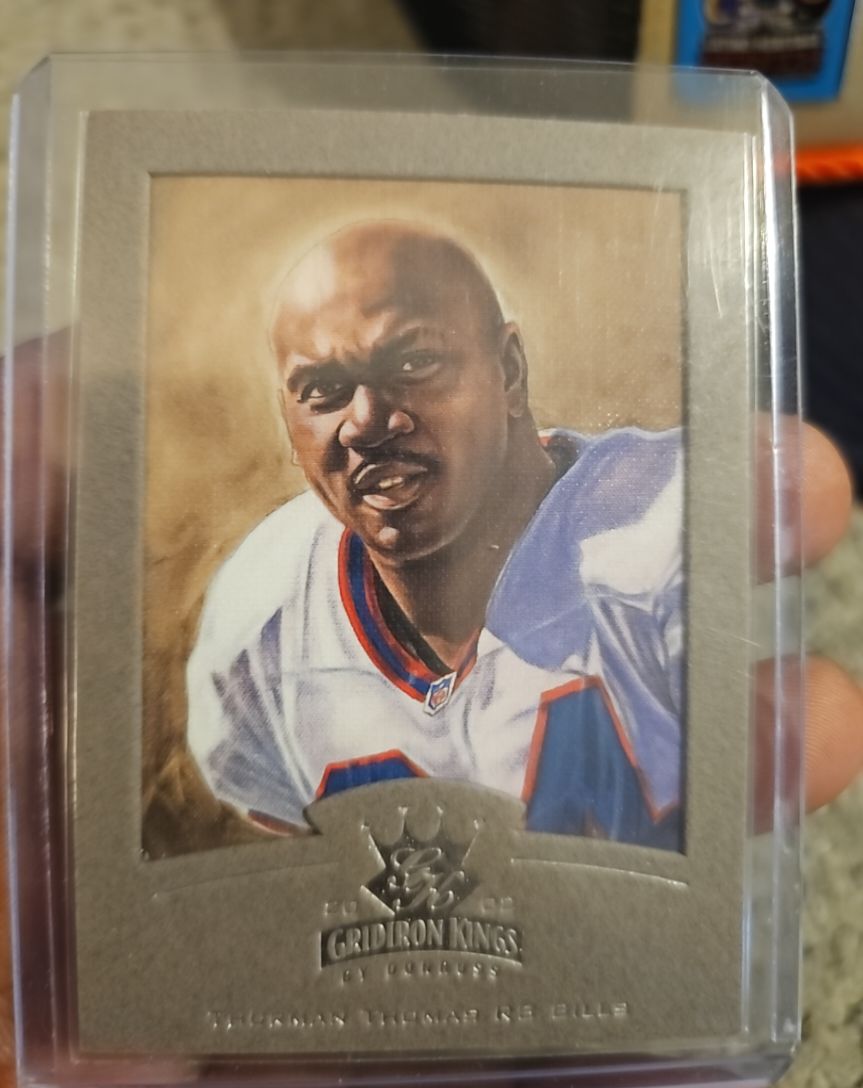 2002 Donruss Gridiron Kings #174 Thurman Thomas — front