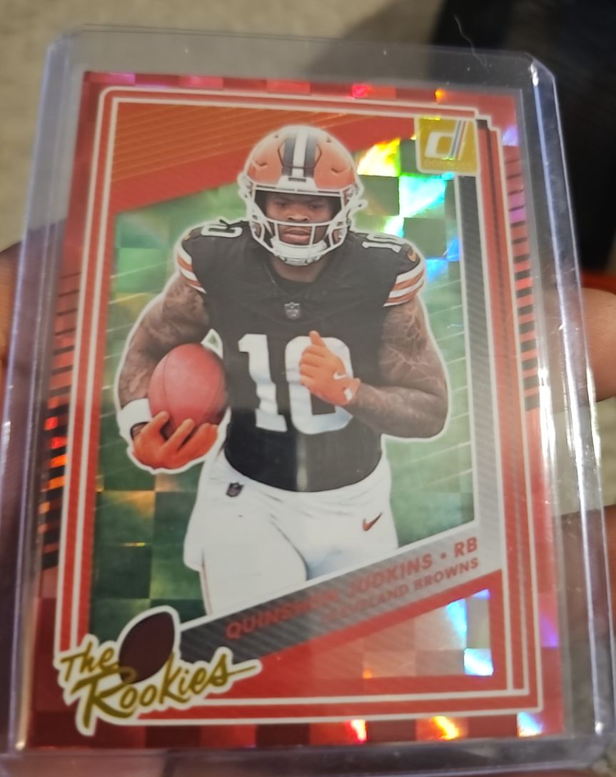 2025 Panini Donruss #26 Quinshon Judkins The Rookies — front