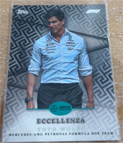 2024 Topps Eccellenza Toto Wolff — front