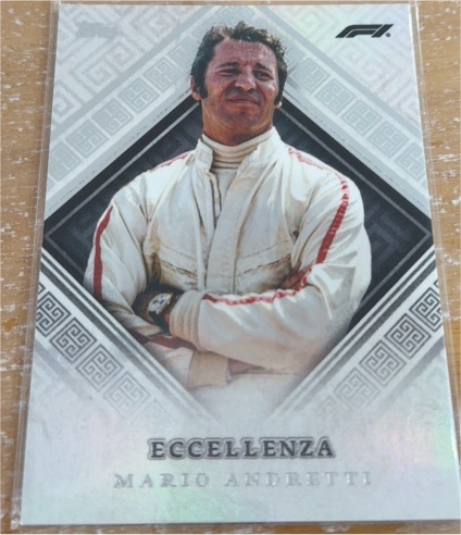 2024 Topps Eccellenza Mario Andretti — front