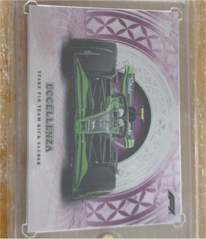 2024 Topps Eccellenza Formula 1 Stake F1 Team Kick Sauber Macchina Da Corsa — front
