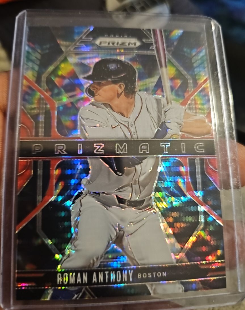 2025 Panini Prizm Prizmatic #24 Roman Anthony — front
