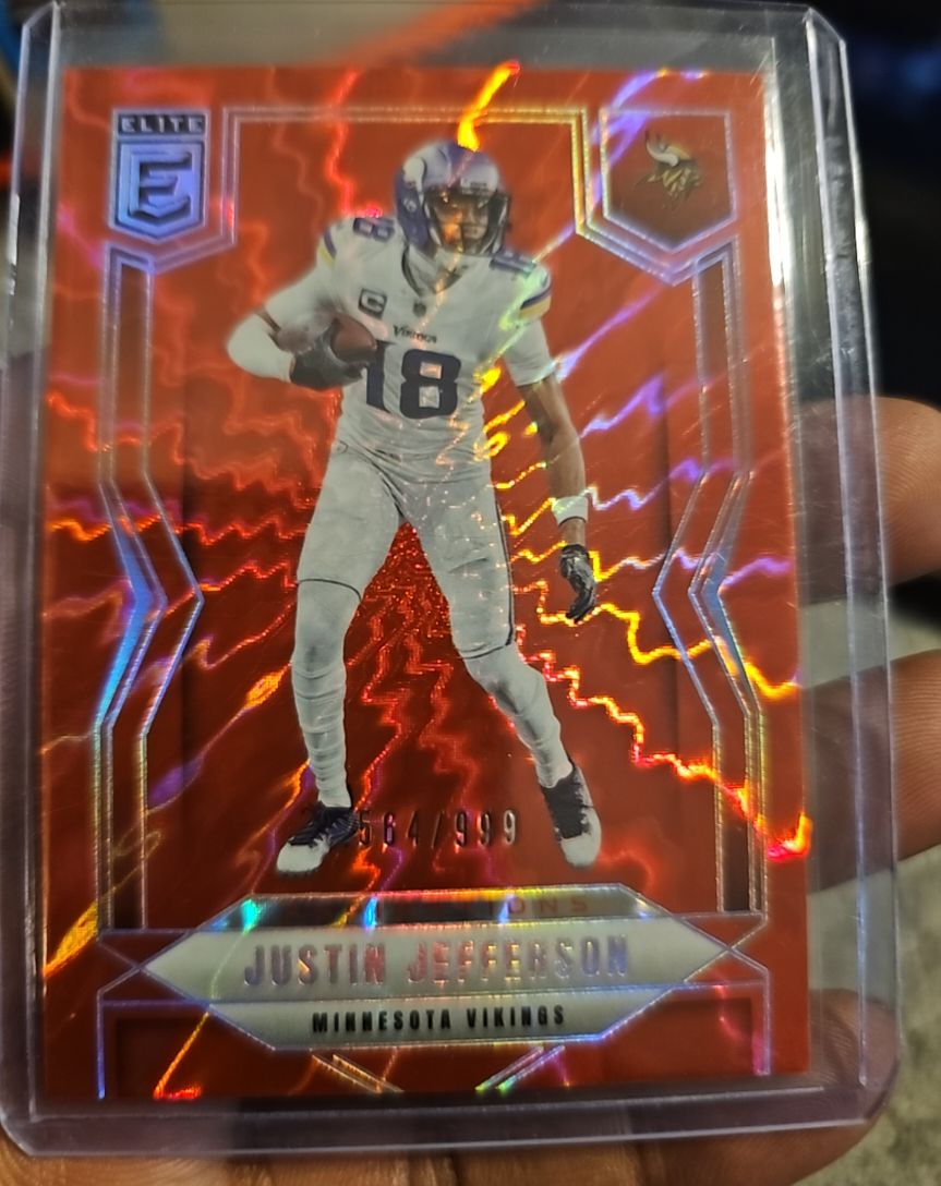 2025 Panini Donruss Elite #45 Justin Jefferson — front
