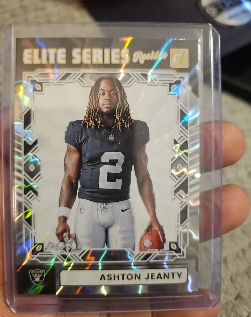 2025 Panini Donruss Elite Series Rookies #ESR-AJY Ashton Jeanty — front