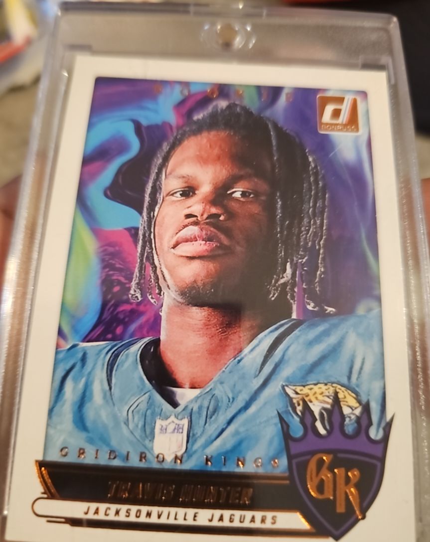 2025 Donruss Gridiron Kings #RGK-THR Travis Hunter — front