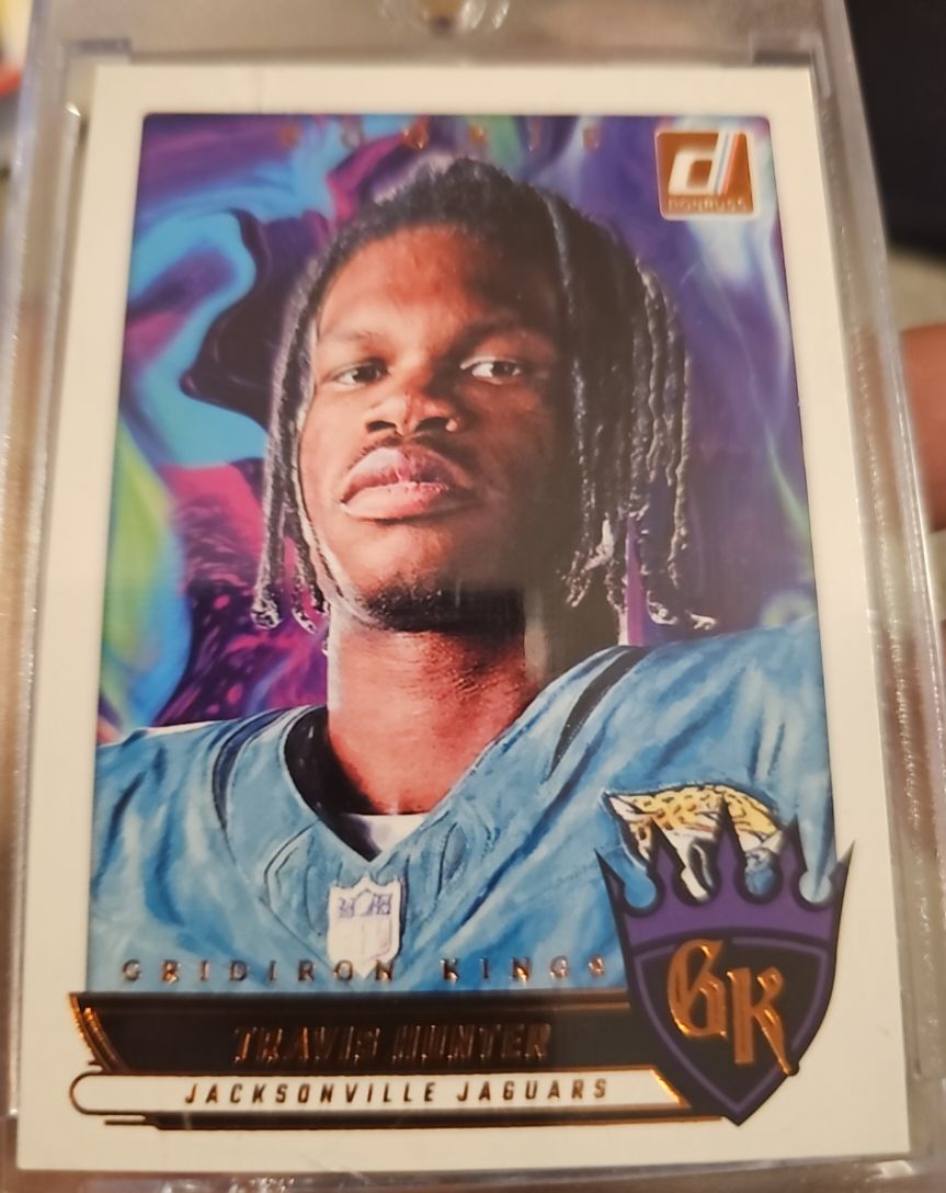 2025 Panini Donruss Gridiron Kings #RGK-TH Travis Hunter — front