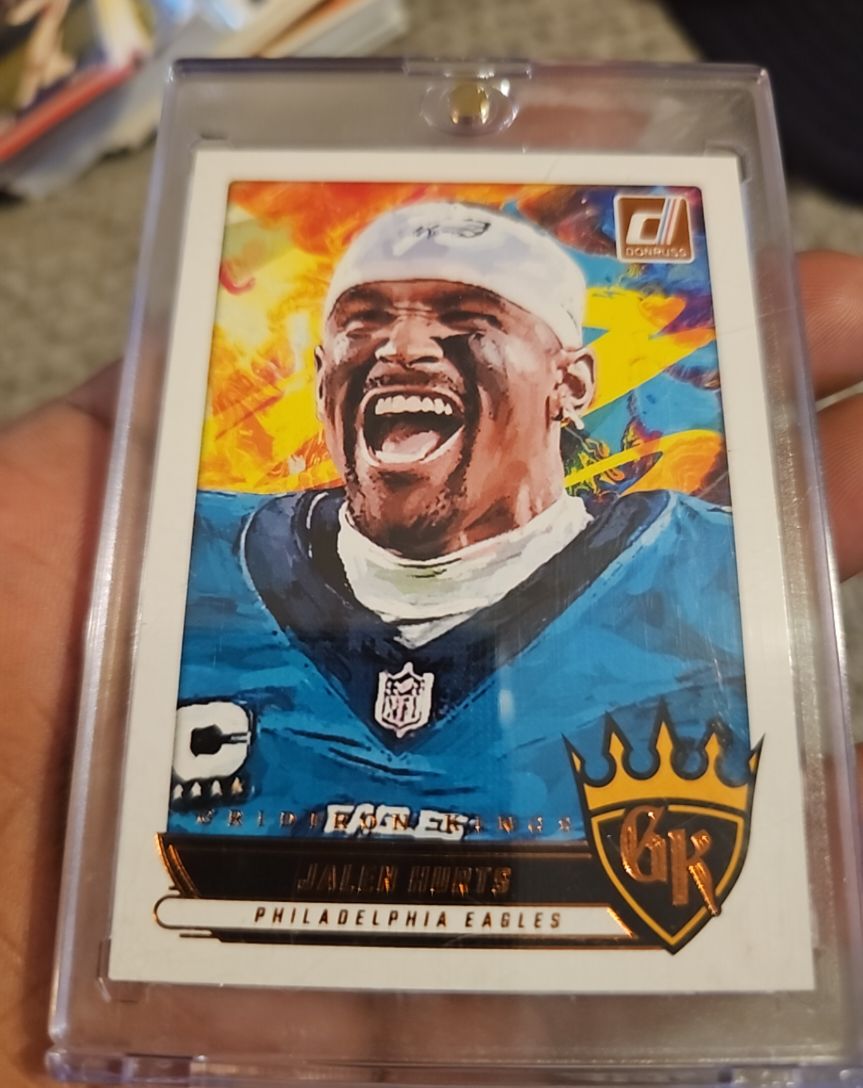 2025 Donruss Gridiron Kings #GK-JHS Jalen Hurts — front