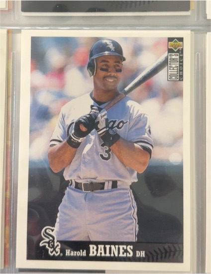1997 Upper Deck Collector's Choice #75 Harold Baines — front
