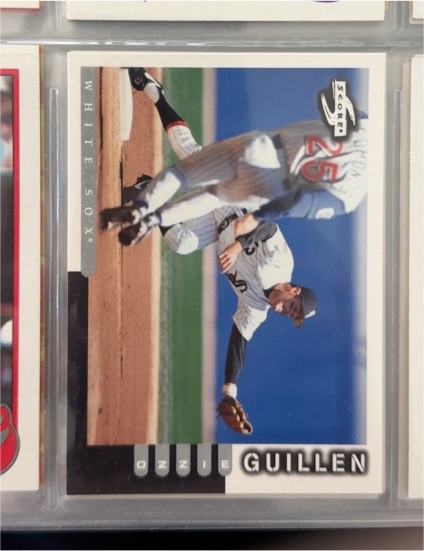 1998 Score #62 Ozzie Guillen — front