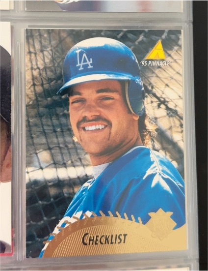 1995 Pinnacle #448 Mike Piazza — front