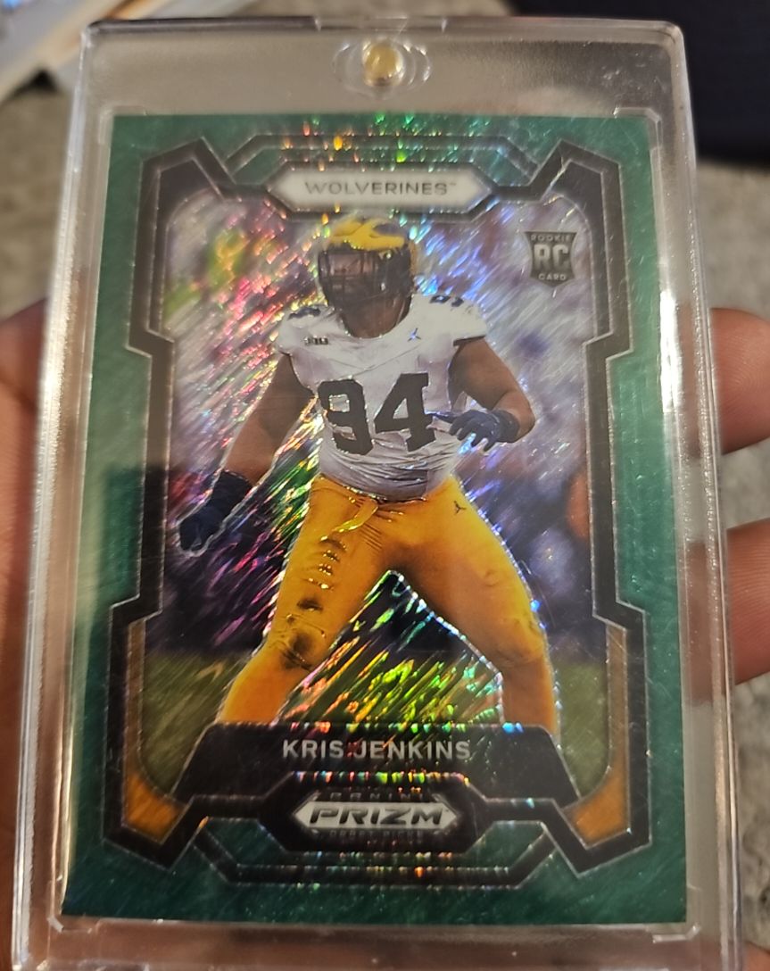 2024 Panini Prizm Draft Picks #140 Kris Jenkins — front