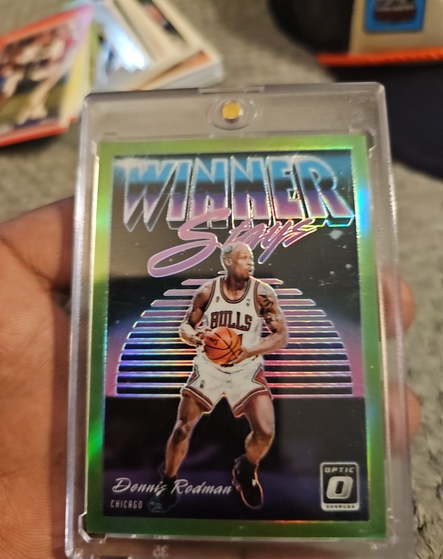 2018-19 Panini Donruss Optic #6 Dennis Rodman Winner Stays — front