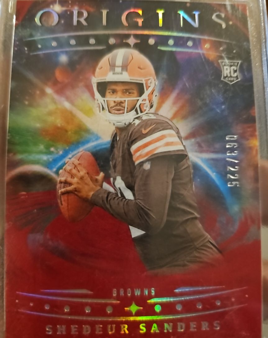 2025 Panini Origins #30 Shedeur Sanders — front