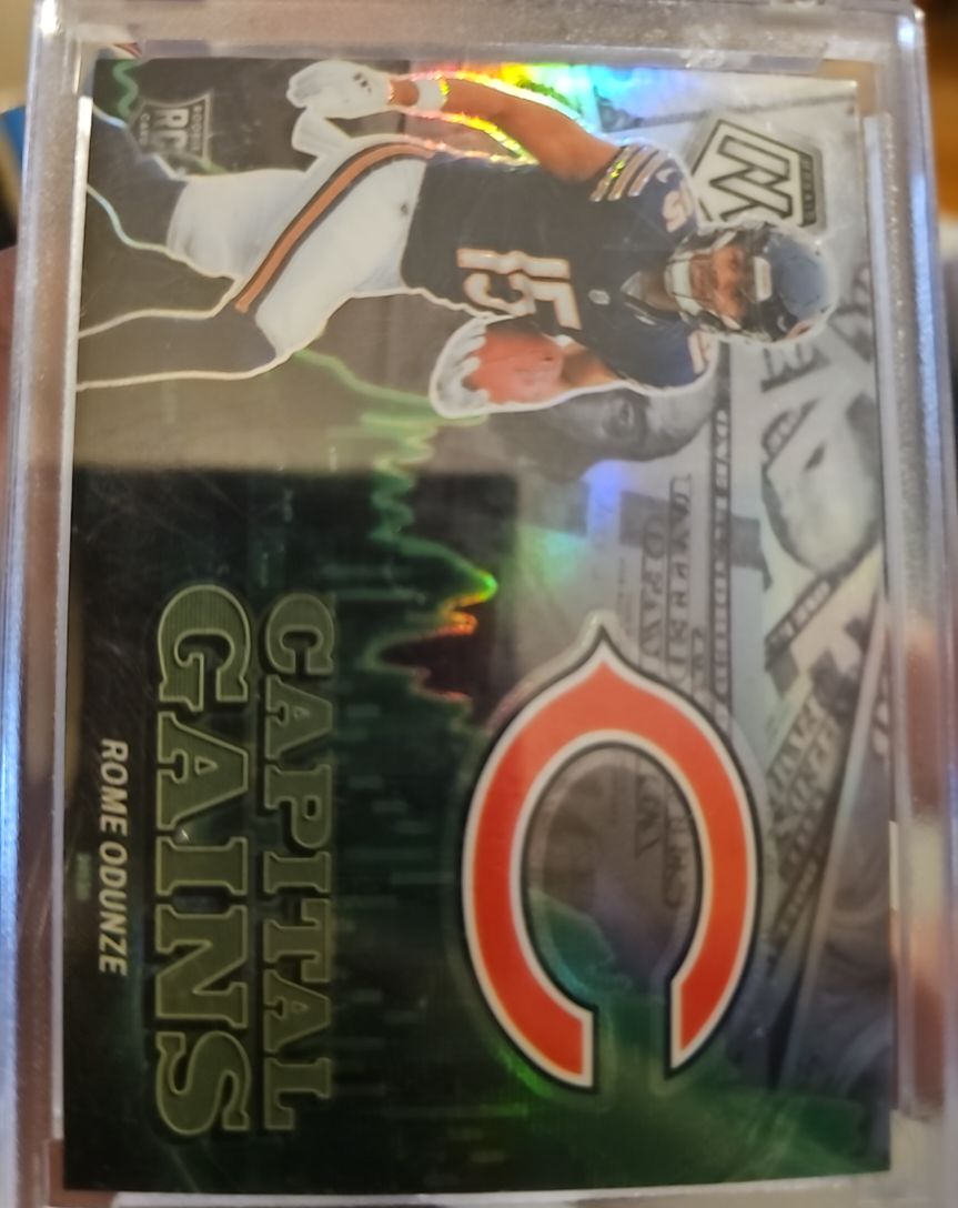 2024 Panini Mosaic Capital Gains #16 Rome Odunze — front