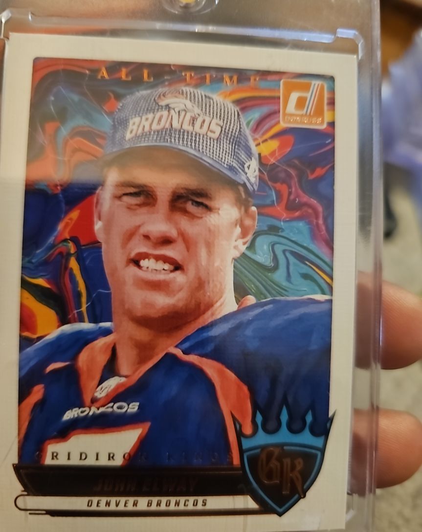 2025 Donruss All-Time Gridiron Kings #ATGK-JEY John Elway — front